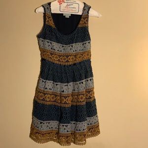 Beautiful Earthy Color Dress (5)